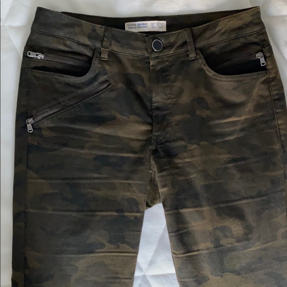 Zara Camo Pants